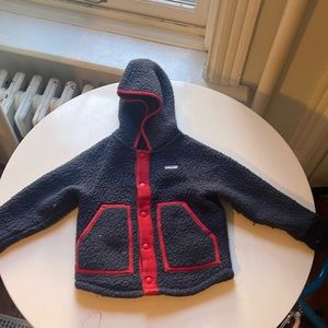 Patagonia Retro Pile 4T Navy & Red